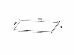 Petits-Meubles Mueble De Lavabo|Mueble bajo lavabo 60cm encimera Tao Madera