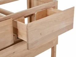 Vente-unique Mueble De Lavabo|Mueble bajo lavabo de roble macizo - Natural claro - L120 cm - TARELO