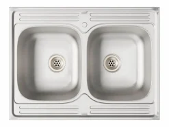 vidaxl Estantería Sobre Inodoro|Mueble Bajo para Fregadero con puerta Porto 2 pcs Marrón