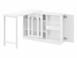 Mueble bar giratorio con 2 puertas de cristal - Tapa reversible -^Hauss Spole Outlet