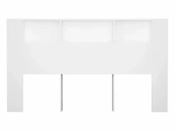 vidaxl Mueble cabecero 180x18,5x104,5 cm Blanco Best