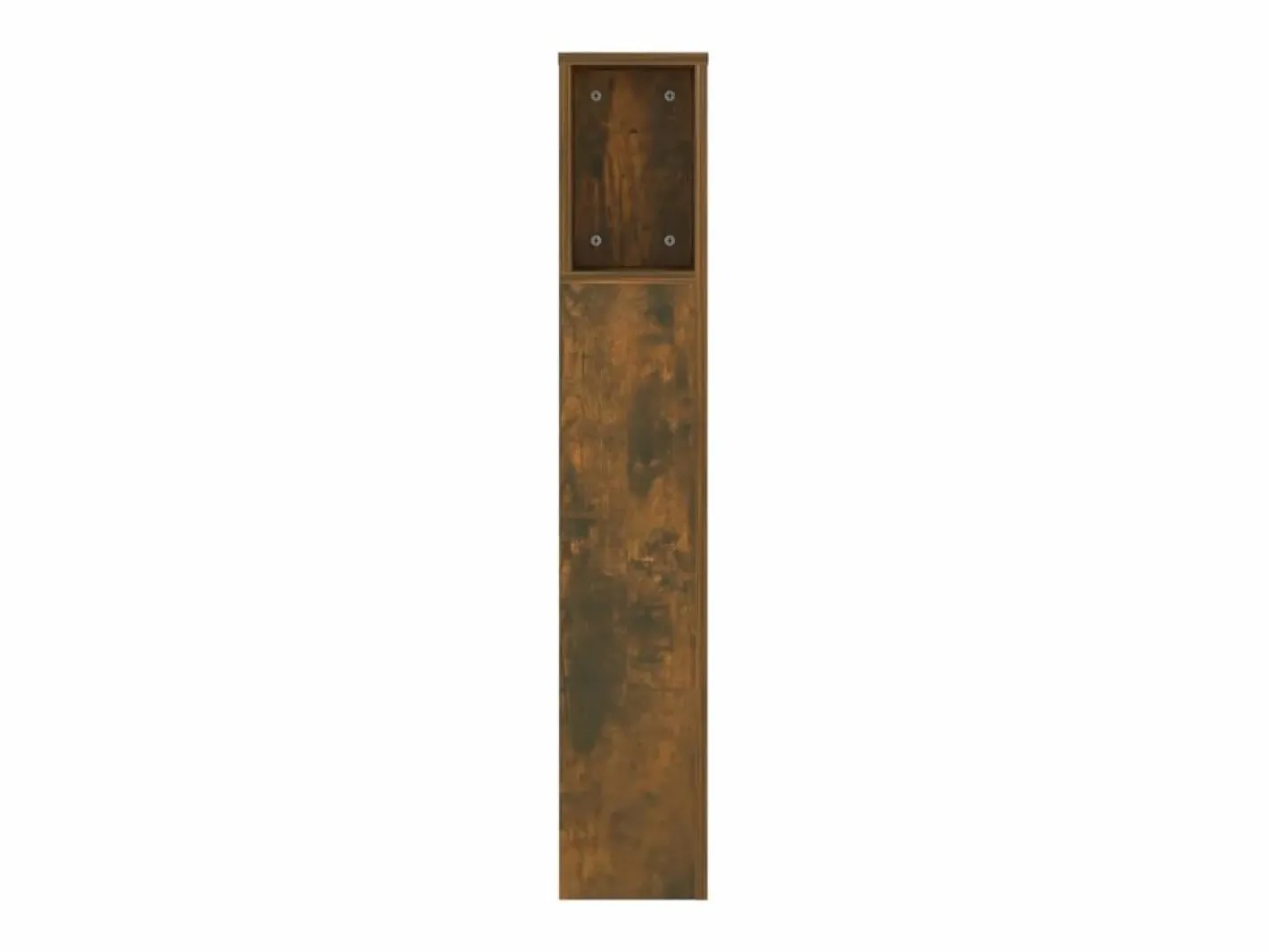 Mueble cabecero roble ahumado 140x18,5x104,5 cm^vidaxl
