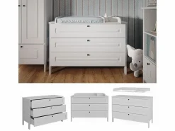 Vicco Mueble De Bebé|Mueble cambiador 133x70x98.4 ajaton