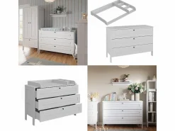 Vicco Mueble De Bebé|Mueble cambiador 133x70x98.4 ajaton