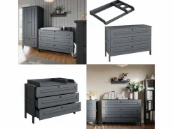 Mueble cambiador 133x70x98.4 ajaton^Vicco Outlet
