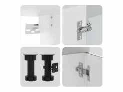 vidaxl Cocina Completa|Mueble cocina Kalmar hormigón 14 pzas madera contrachapada