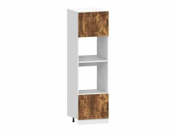 vidaxl Mueble cocina Kalmar roble ahumado 7 pzas madera contrachapada Marru00f3n Clearance