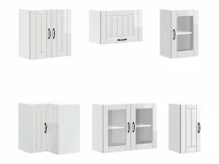 Mueble cocina Lucca brillo 11 pzas madera contrachapada^vidaxl Hot