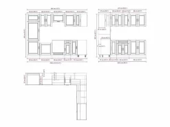 vidaxl Cocina Completa|Mueble cocina Porto sonoma 14 pzas madera contrachapada