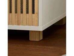 Sobuy Columna De Baño|Mueble Columna de Baño con 1 Compartimiento Armario Alto para Baño Estanterías de Baño con 2 Puertas y 5 Estantes 33 x 33 x 165 cm BZR127-W ES
