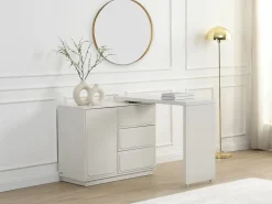 Mueble con rincón giratorio, 3 cajones y 1 puerta en MDF - VELANTO^Vente-unique Hot