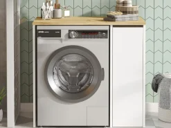 Les Tendances Mueble Para Lavadora|Mueble cubrelavadora de aglomerado melamínico Rock