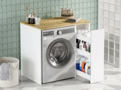 Les Tendances Mueble Para Lavadora|Mueble cubrelavadora de aglomerado melamínico Rock