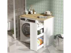 Les Tendances Mueble Para Lavadora|Mueble cubrelavadora de aglomerado melamínico Rock