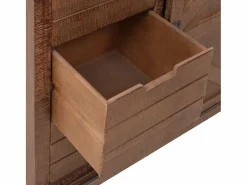 Mueble de almacenaje madera maciza abeto marrón 64x33,5x75 cm^vidaxl Sale