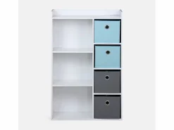 Mueble de almacenamiento para niños 4 cestas^Sweeek Best