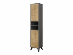 Vicco Mueble de baño antracita/roble de montaña 38x30x180 leano Gris antracita Sale