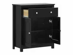 Mueble de baño BERG madera maciza de pino 69,5x34x80 cm^vidaxl New