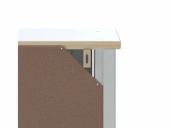 vidaxl Mueble de baño BERG madera maciza de pino 69,5x34x110 cm Blanco Discount