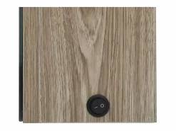 Mueble de baño con espejo LED color roble 89x14x62 cm^vidaxl Clearance