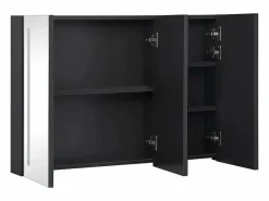 Mueble de baño con espejo LED 89x14x62 cm^vidaxl Outlet