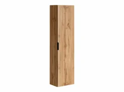 Mueble de baño con lavabo sobre encimera y columna, Natural claro, An120 cm, ZEVARA^Vente-unique Hot