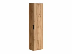 Vente-unique Conjunto De Baño|Mueble de baño con lavabo sobre encimera y columna natural claro, An80 cm, ZEVARA