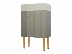 Mueble de baño con lavabo - 55 x 31 x 91,5 cm - con 2 cajones - MDF - + blanco^Merax