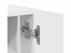 vidaxl Mueble de baño con portarrollos 20,5x22x72 cm Blanco Sale