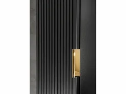 Mueble de baño de pared ZEVARA de 4 estantes con diseño ranurado, color^Vente-unique Sale