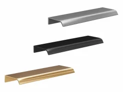 Mueble de baño estriado natural claro con estantes y lavabo redondo, 140 cm, ZEVARA^Vente-unique New