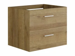 Mueble de baño flotante con lavabo y columna, , KAYLA^Vente-unique Clearance