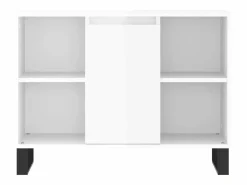 vidaxl Estantería Sobre Inodoro|Mueble de baño madera de ingeniería brillo 80x33x60 cm