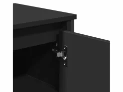 Mueble de baño con lavabo 91x35x60 cm Negro Online