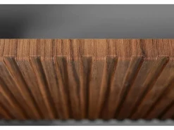 Mueble De Pared Para Baño|Mueble de baño para lavabo suspendido, roble nogal, 100 x 51,7 x 41,5 cm