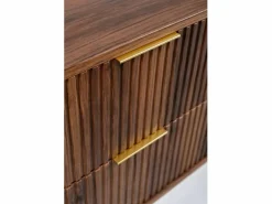 Mueble de baño para lavabo suspendido, roble nogal, 60 x 51,7 x 41,5 cm^ Best