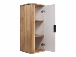 Mueble de baño, Roble Craft, tirador negro, 79 x 35,5 x 31,5 cm Naranja Online
