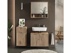 Mueble de baño roble vikingo 40x35x87 eliza^Vicco Online