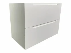 Vente-unique Mueble de baño suspendido , 80 cm, STEFANIE Blanco New