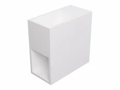 Shower & Design Lavabo|Mueble De Aseo|Mueble de baño suspendido de solid surface con estante 40 cm - PUMORI