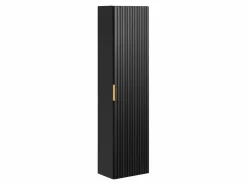Mueble de baño suspendido con lavabo y columna, acanalado , 60 cm, ZEVARA^Vente-unique Sale