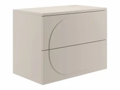 Mueble de baño suspendido con lavabo sobre encimera redondo - - 80 cm - VUTOMA^Vente-unique Best