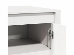 vidaxl Mueble de Cocina 106 x 55 x 64 cm Madera maciza de Pino Blanco Clearance