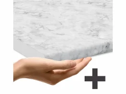 Vicco Mueble de cocina antracita brillo intenso/blanco 240x60x81.6 raul Gris antracita Outlet