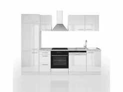 Mueble de cocina alto brillo/ 270x57.1x81.6 optima^Vicco