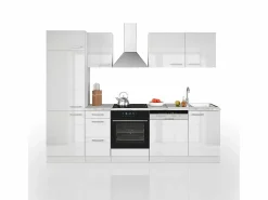 Mueble de cocina alto brillo/ 270x57.1x81.6 optima^Vicco