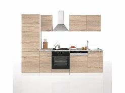 Vicco Mueble de cocina sonoma/blanco 270x57.1x81.6 optima Color natural claro Best