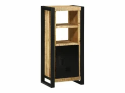 Mueble de Cuarto de Baño Marrón Madera de mango maciza^vidaxl New