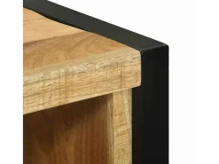 Mueble de Cuarto de Baño Marrón Madera de mango maciza^vidaxl New