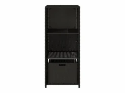Mueble de jardín de resina trenzada, 50x55x115 cm^ Sale